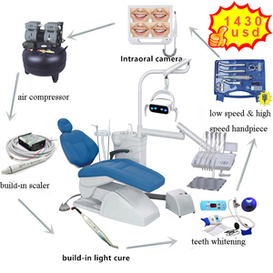 Other <strong>Dental</strong> <strong>Chair</strong> <strong>Unit</strong> Cheap Price Equipments with <strong>Children</strong> Set of Unidad Silla Fauteuil Dentaire Sillon Chin Only - Product Image 6
