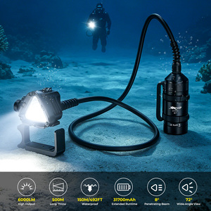 <span class=keywords><strong>Lampe</strong></span> de plongée Wurkkos D1 Canister 6000LM, <span class=keywords><strong>lampe</strong></span> de plongée technique professionnelle, 31700mAh, longue autonomie, <span class=keywords><strong>torche</strong></span> de plongée - Product Image 2