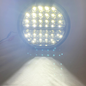 Nouveauté 2026 : projecteur de travail sans vis 9 pouces 185W, double couleur, avec DRL et <span class=keywords><strong>LED</strong></span> de direction, projecteur rond pour conduite tout-terrain - Product Image 5