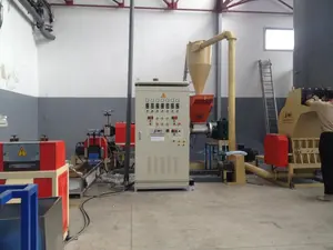 PS bọt Hội Đồng Quản trị tái chế chất thải nhựa granulator tạo hạt pelletizing Máy tái chế