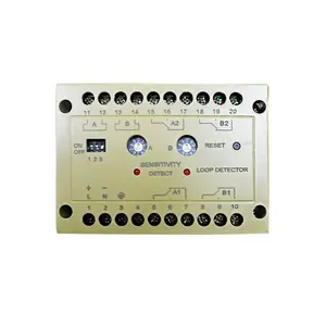 High Quality Traffic Inductive Industrial Dual Road Vehicle Detector for Vehicle Parking Access Control System