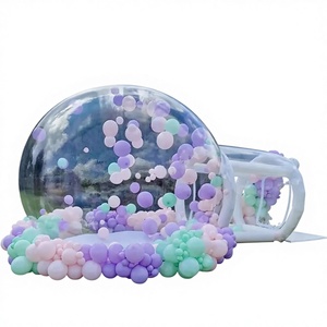 Dôme igloo transparent en PVC, maison à bulles gonflable transparente pour l'extérieur, Noël, remise de diplômes, Nouvel An, camping, <span class=keywords><strong>mariage</strong></span>, fête - Product Image 2