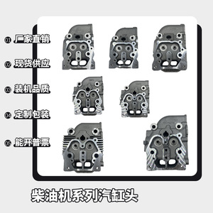 Nouvelles culasses pour moteurs diesel refroidis par air des micro-motoculteurs Hino 170F173F178 186FA 188F190F192 - Product Image 2