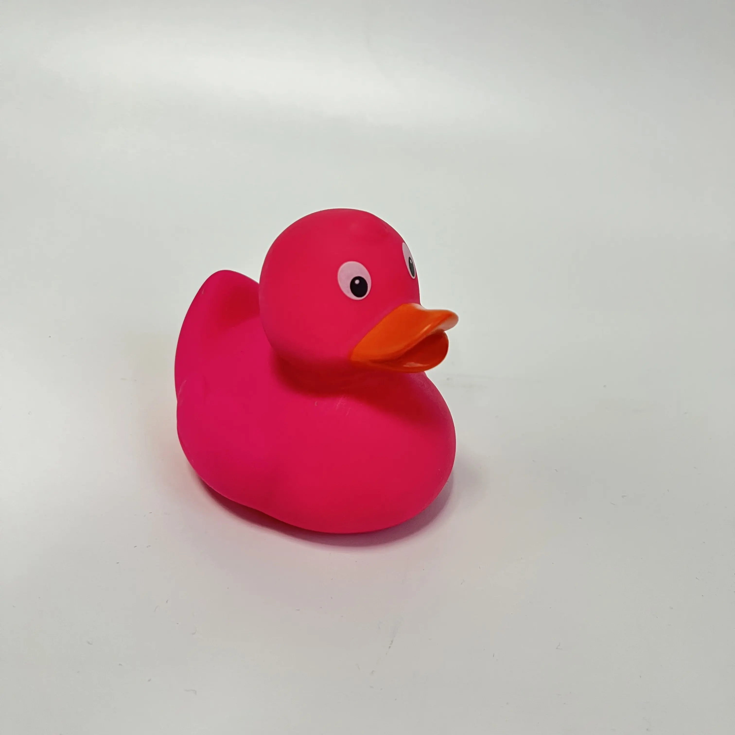 Customized Pink Rubber duck baby bath toy
