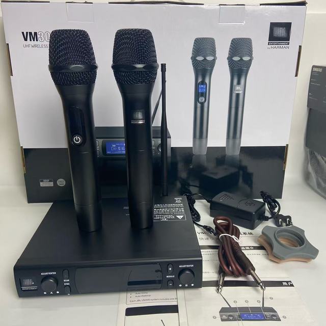 VM300 Two-in-One Wireless Microphone - Wireless Microphone - Wireless Conference and Performance U-Section Microphone