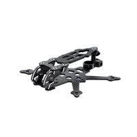 Drone FPV Cinewhoop Serat Karbon GEP TC18 Frame 87mm Wheelbase 1.8 Inch Wide X