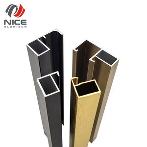 Nhà Máy Giá nhôm khung Tủ cửa kính cực kỳ hẹp biên giới tủ quần áo khung cửa tủ quần áo nhôm cắt hồ sơ - Product Image 2