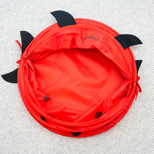 Panier à linge pliable tendance <span class=keywords><strong>en</strong></span> tissu polyester, idéal pour le rangement des jouets dans le salon - Product Image 2