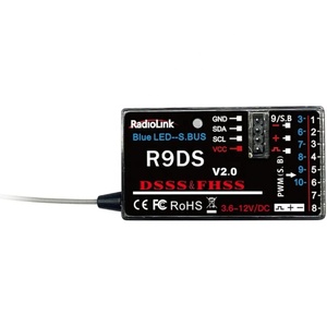 Récepteur RC Radiolink R9DS V2.0 9 canaux, signal SBUS/PWM/PPM compatible avec les télécommandes AT9 <span class=keywords><strong>AT9S</strong></span> AT10II AT10 - Product Image 2