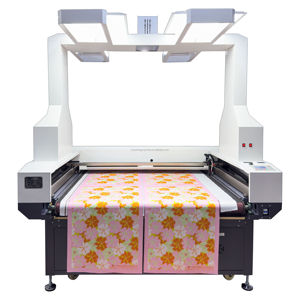 Single Cutter Big Vision Fabrics Wood 1.6*1m CO2 Laser Cutting Machine AI High Productivity Panoramic Automatic Positioning - Product Image 3
