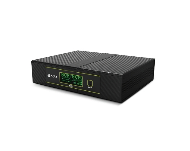 NCTS-NU60WP (9V/12V Output) Portable Rechargeable Lithium Ion Battery Backup Smart DC Mini UPS 60W for WiFi Router