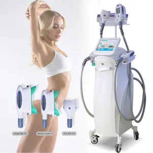 360 Cryo Body lipólisis Contorno Grasa Congelación celulitis Máquina de eliminación de doble mentón Cool Tech Body Sculpting Machine