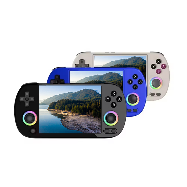 Anbernic RG40XX H Ambernic RG40XXH 64G 4.0 Inch IPS Screen Linux WiFi Simulators Retro Handheld Game Player Console
