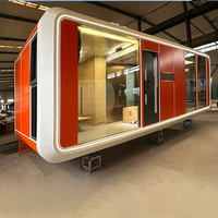 Rumah Kapsul Prefabrikasi untuk Hunian dan Apartemen, Kabin Apple Portabel untuk Rumah dan Kantor, Rumah Prefab Modular