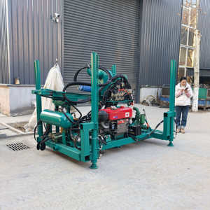 Plataforma de Perforación de Pozos de Agua Dolphin, Pequeña, Totalmente Automática, Impulsada por Diésel, 380v, con Motor, Profundidad Máxima de 150m, Fácil de Mover - Product Image 2