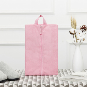 Bolsa minimalista para zapatos de viaje de tela Oxford, almacenamiento portátil plegable para viajes de negocios - Product Image 3