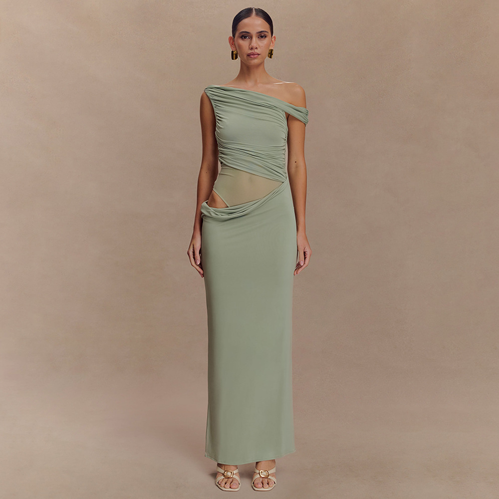 Buy In Bulk Slinky Evening Dresses Halter Neck Design | Alibaba.com