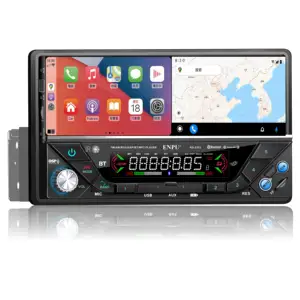 مشغل MP3 MP5 DSP وراديو FM للسيارة مع وصلة هاتف تلقائي يعمل بنظام Android من كاربلاي