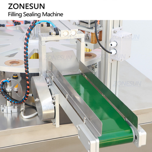 Zonesun ZS-GF900C hoàn toàn tự động monoblock quay khoan bột k cốc cà phê viên nang điền niêm phong máy - Product Image 4