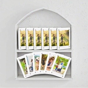 Display da tavolo cornice magnetica in acrilico per casa matrimonio in plastica piccola cornice per foto - Product Image 6