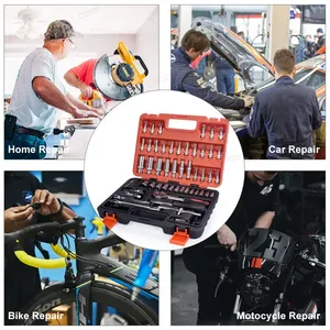 Repair <b>Tool</b> Multifunctional <b>Tool</b> Socket <b>Set</b> Car Repair <b>Tool</b> Ratchet Torque Wrench Auto Repairing <b>Set</b> <b>Mechanic</b> <b>Tool</b> - Product Image 5
