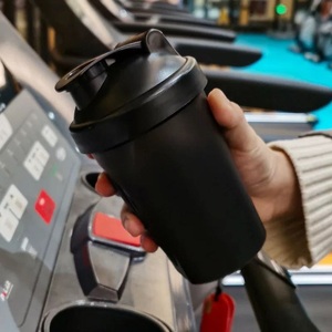 Bouteille de sport 500 ml à prix d'usine, sans BPA, pour fitness et gym, shaker classique, tasse shaker parfaite pour les protéines - Product Image 4