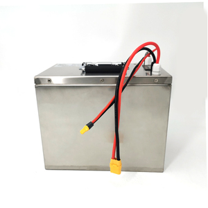 Nueva Batería de Iones de Litio Personalizada de Acero Inoxidable de 16V 100ah, Impermeable IP67 IP68, para Barcos de Remo, Embarcaciones de Pesca y Yates - Product Image 6