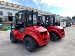 Yangft iso יצרנית 4 x4 כל השטח מלגזה שטח 3 טון 4 טון 5 טון דיזל מלגזה משאית מחוץ לכביש מלגזה - Product Image 5