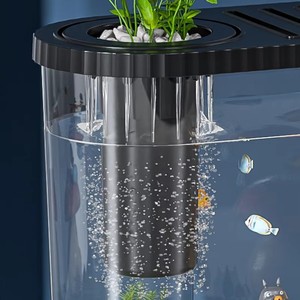 Aquarium d'eau salée nano ultra clair-Mini aquarium marin pour aquarium de bureau corail/récif - Product Image 4