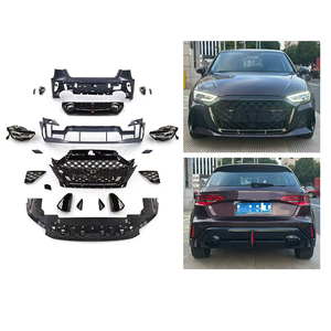 Kit Carrozzeria 2014-2016 per Modifica Auto, Aggiornamento 2025 Paraurti Anteriore/Posteriore e Parafango Posteriore per <span class=keywords><strong>Audi</strong></span> A3 - Montaggio a Bullone, 1 Anno di <span class=keywords><strong>Garanzia</strong></span> - Product Image 1