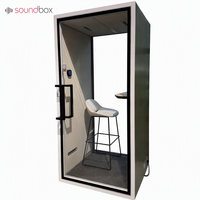 Cabine de bureau insonorisée professionnelle à prix de gros, cabine acoustique portable pour réunions et appels téléphoniques