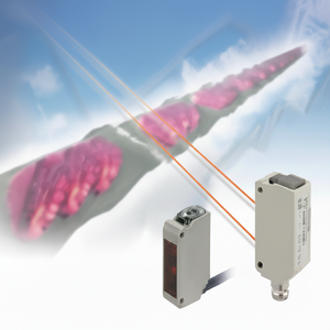 Para Sensor fotoeléctrico compacto OMRON con carcasa de acero inoxidable de 2M, E3ZM-LS61H óptico - Product Image 1