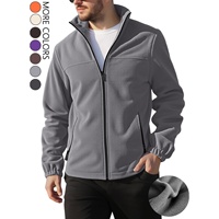 Nouvelle Collection 2026 – Blouson Homme Slim Décontracté en Polaire Coupe-Vent à Col Montant et Fermeture Éclair pour Sports d'Automne et d'Hiver en Extérieur – Couleur Unie – Vente Flash Transfrontalière
