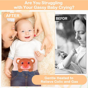 Faja Terapéutica Fría/Caliente para Alivio de Cólicos y Gases del Bebé, Envoltura Abdominal para Estómago Enfadado, Hinchazón y Alivio del Estrés - Product Image 3