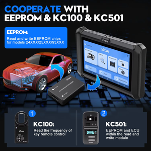Programador de Llaves X100 PAD S con 23 Funciones Especiales, PK X100 PAD PLUS, Herramienta de Diagnóstico Automotriz OBDII XTOOL X100 PADS - Product Image 6