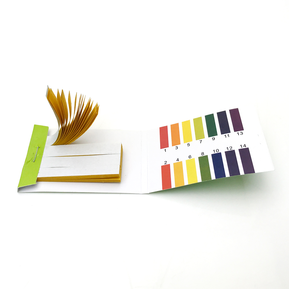 Низкая цена, Высококачественная тестовая бумага для PH, высокоточные тестовые полоски для PH 1-14