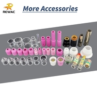 Pièces de rechange pour corps de torche TIG fixe/flexible WP24 WP24F WP24G WP24GF WP24W WP24WF 50A refroidi par air 100A refroidi par eau
