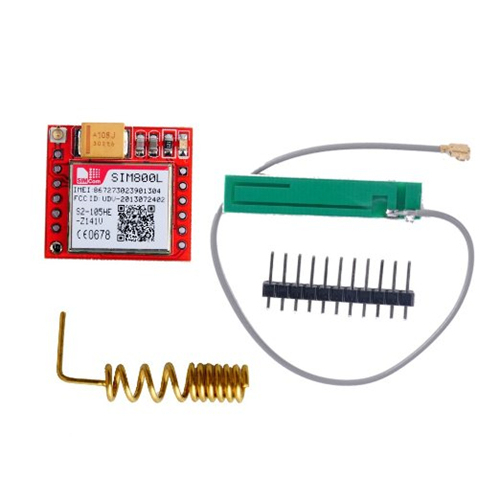 Smallest SIM800L GPRS GSM Module Microsim Card Core Board Quad-Band TTL Serial Port With The Antenna