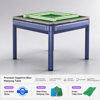 Nouvelle machine à mahjong à profil bas avec fente directe pour débloquer les tuiles, table de mahjong électrique entièrement automatique pour usage domestique et en casino