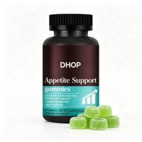 Gummies pour la Prise de Poids et le Soutien de l'Appétit chez l'Adulte, Supplément Végétal à Base de Vitamine B et L-Lysine, Stimule l'Appétit, la Digestion et le Soutien Immunitaire, 60 unités