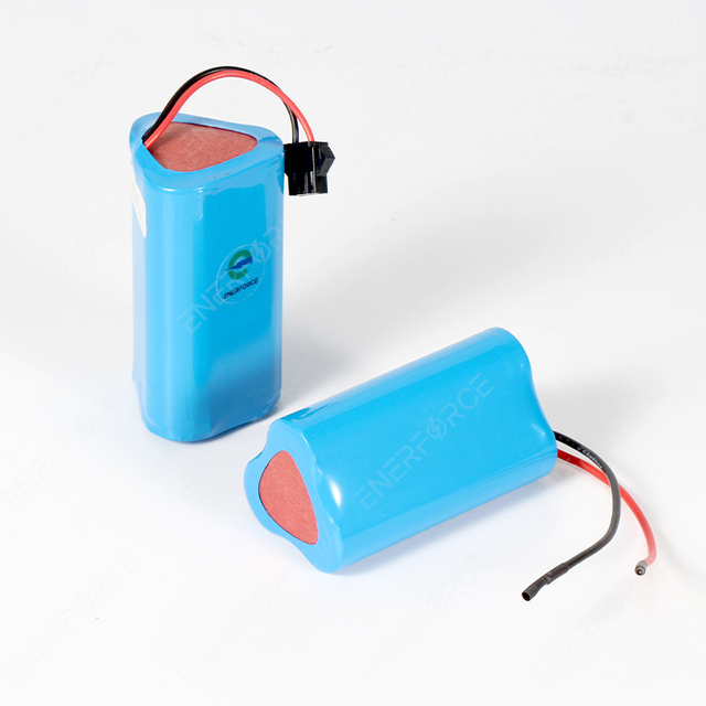 Enerforce Lithium Battery 3S2P 5000mAh 18650 Battery Packs Rechargeable Lithium-ion Customizable Capacity 800 Cycles