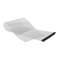 Écran en film LED transparent flexible, ultra fin, pour vitrine en verre
