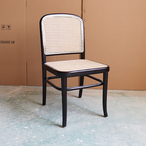 Silla de banquete de ratán de madera de haya moderna, precio barato de fábrica para comedor, escuela, Hotel, boda, asiento trasero de ratán - Product Image 4