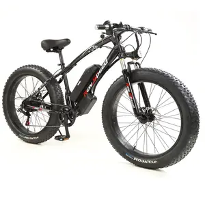 7 speed electric mountain bike / Steel frame 1000w 48V 10ah electric bicycle,26" electric Fat tire e bike / fast hybrid cycle