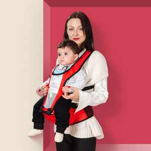 Bán Buôn Tùy Chỉnh Hip Ghế Bé Tàu Sân Bay Sling Sản Phẩm Mới Bé Eo Phân Mẹ Tay Miễn Phí Sơ Sinh Ba Lô Kangaroo Để Toddler - Product Image 4