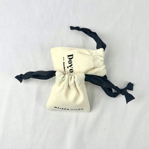 Portable <b>Candy</b> Gift Packing Dust Bag With Drawstring Custom Logo Printed - Product Image 3