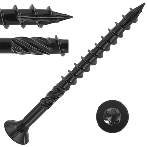 Tornillo para Madera de Rosca Gruesa, Acero Galvanizado, Cabeza Phillips, Fijación para Muebles - Product Image 4