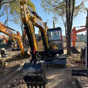 Mini-excavatrice SANY SY60C d'occasion de 6 tonnes avec chenilles en caoutchouc en option pour la rénovation agricole, des jardins et municipale - Product Image 5