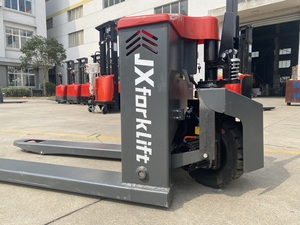 2/<strong>3</strong> Ton Heavy Duty Electric Pallet Truck Lead Acid Battery Steel <strong>Platform</strong> Three-<strong>Wheel</strong> <strong>Trolley</strong> OEM Customizable for Shopping - Product Image 4