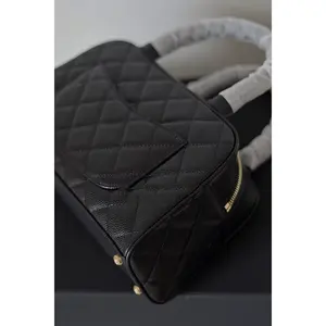 Fábrica de China de alta calidad Moda Calidad Señoras negras Venta al por mayor Bolsos de cuero para mujeres Bolso de lujo bolso de mano puffer